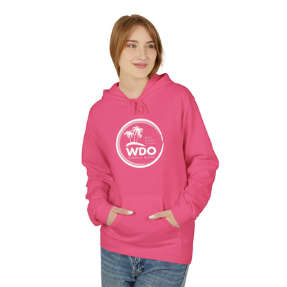 Stay Stylish & Cozy Hoodie – White Logo Minimalist Sweatshirt, Premium Unisex Streetwear Pullover, Soft Casual Fashion Hoodie