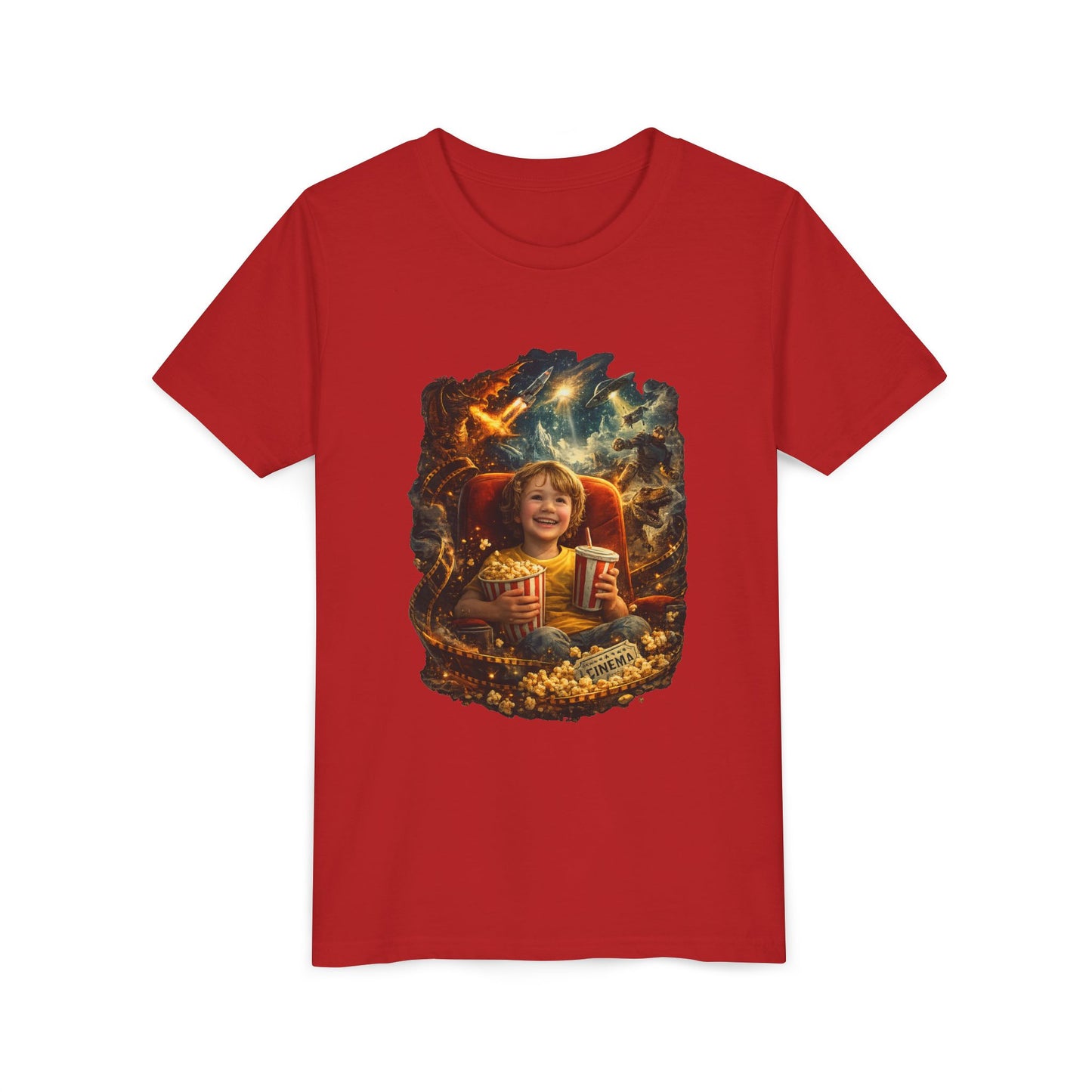 Movie Night Magic - Kids T‑Shirt