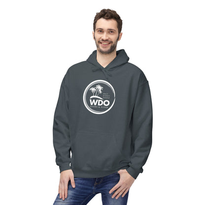 Stay Stylish & Cozy Hoodie – White Logo Minimalist Sweatshirt, Premium Unisex Streetwear Pullover, Soft Casual Fashion Hoodie