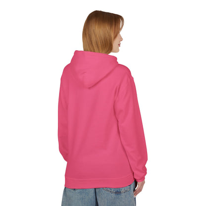Stay Stylish & Cozy Hoodie – White Logo Minimalist Sweatshirt, Premium Unisex Streetwear Pullover, Soft Casual Fashion Hoodie