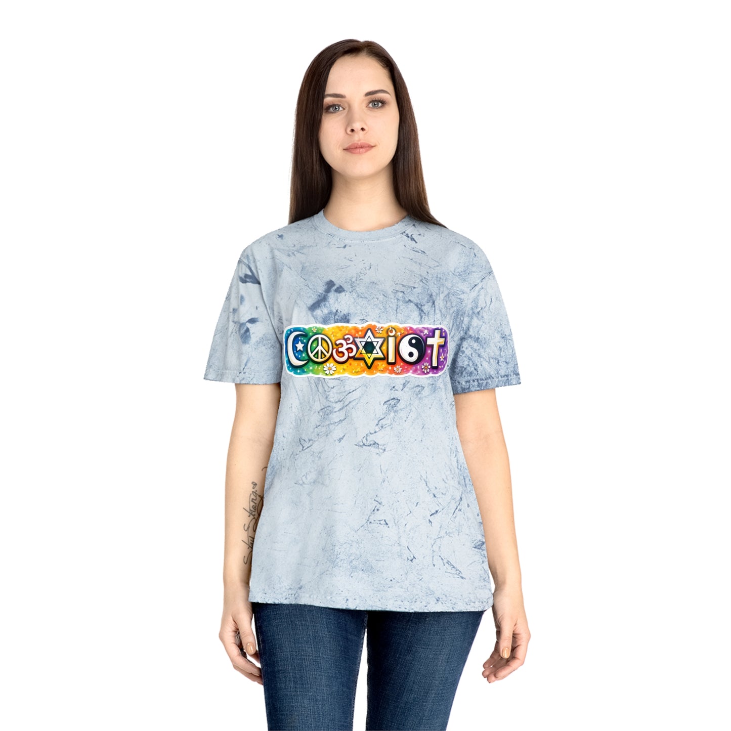 COEXIST Tie-Dye Shirt