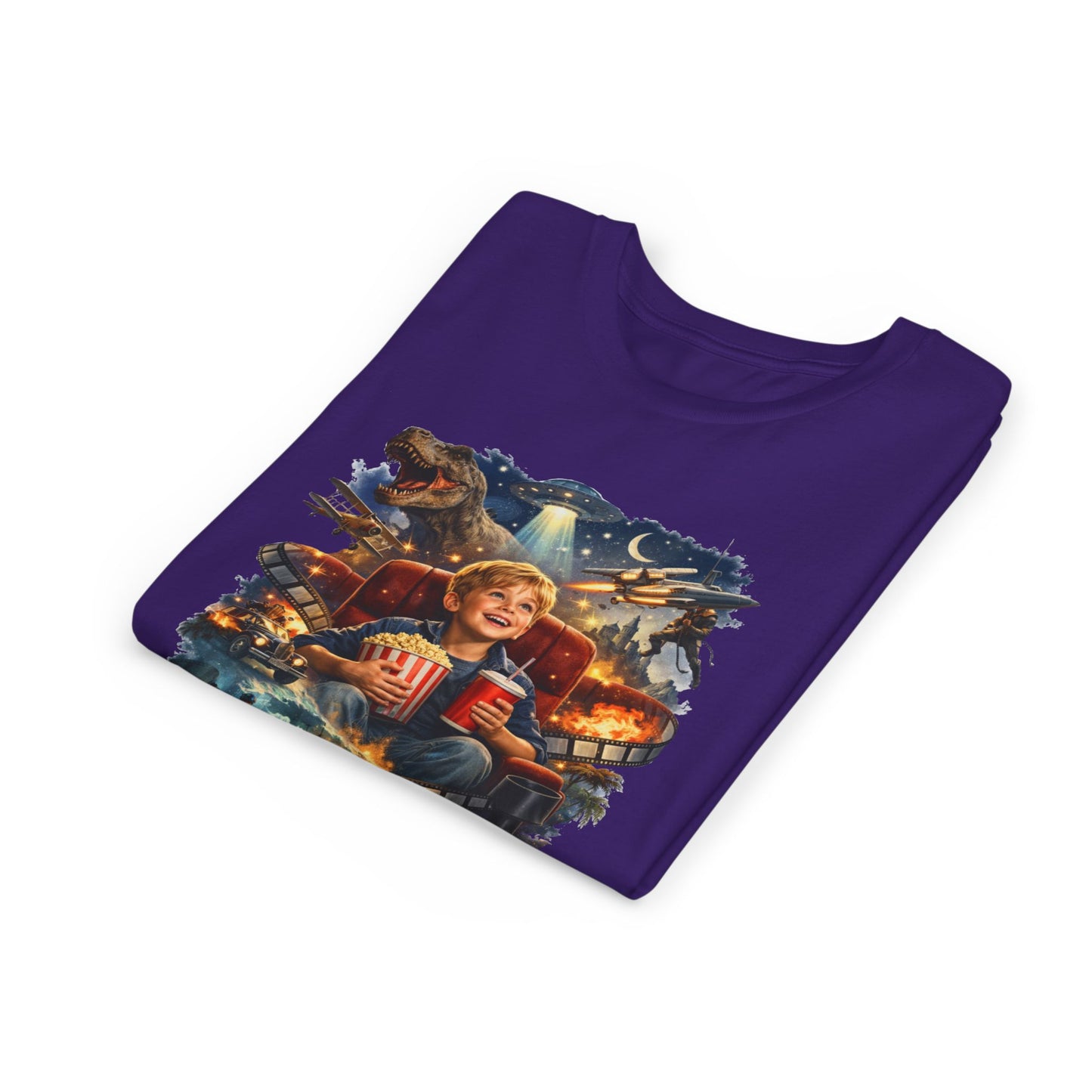 I Love Movies Kids T-Shirt