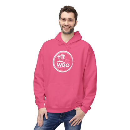 Stay Stylish & Cozy Hoodie – White Logo Minimalist Sweatshirt, Premium Unisex Streetwear Pullover, Soft Casual Fashion Hoodie