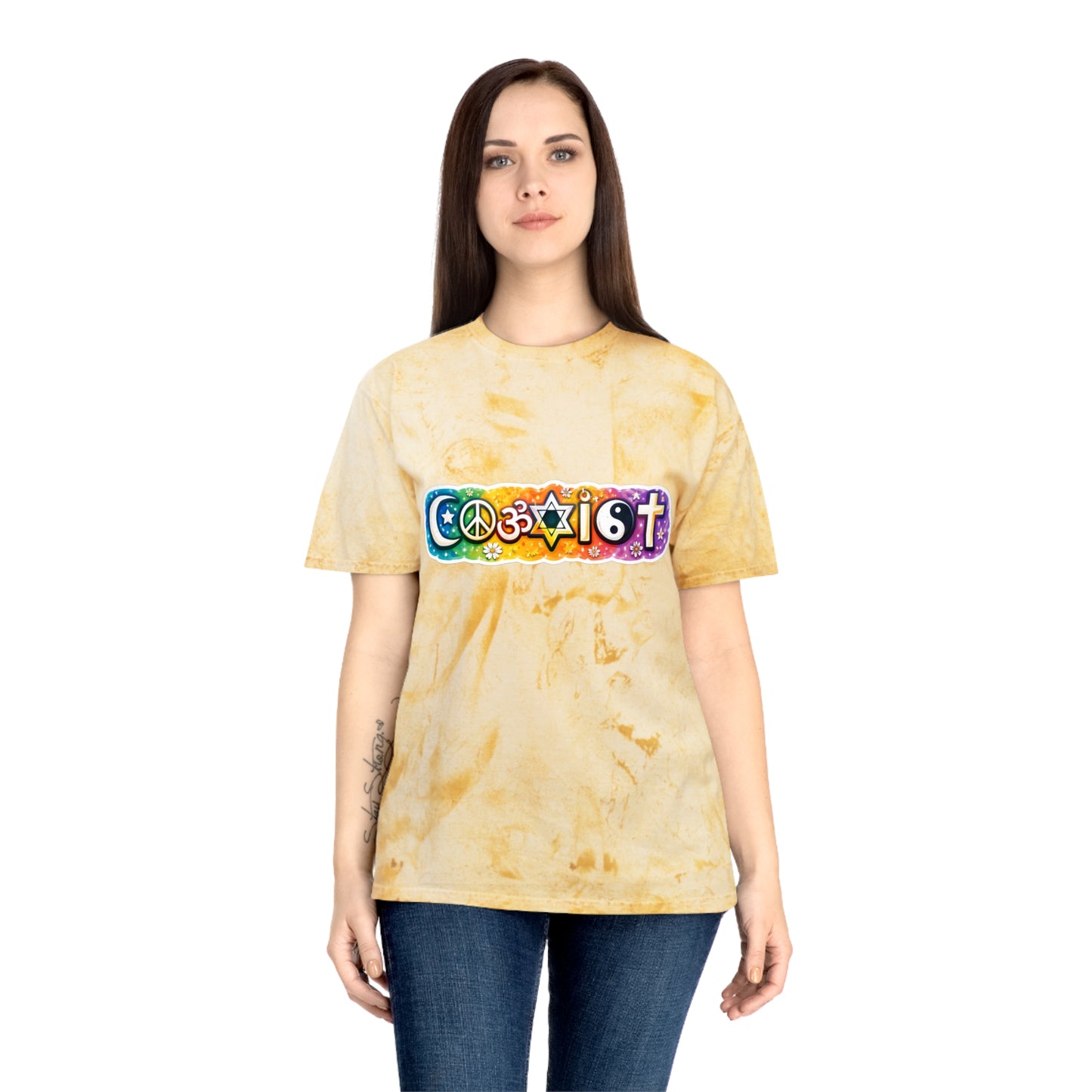 COEXIST Tie-Dye Shirt