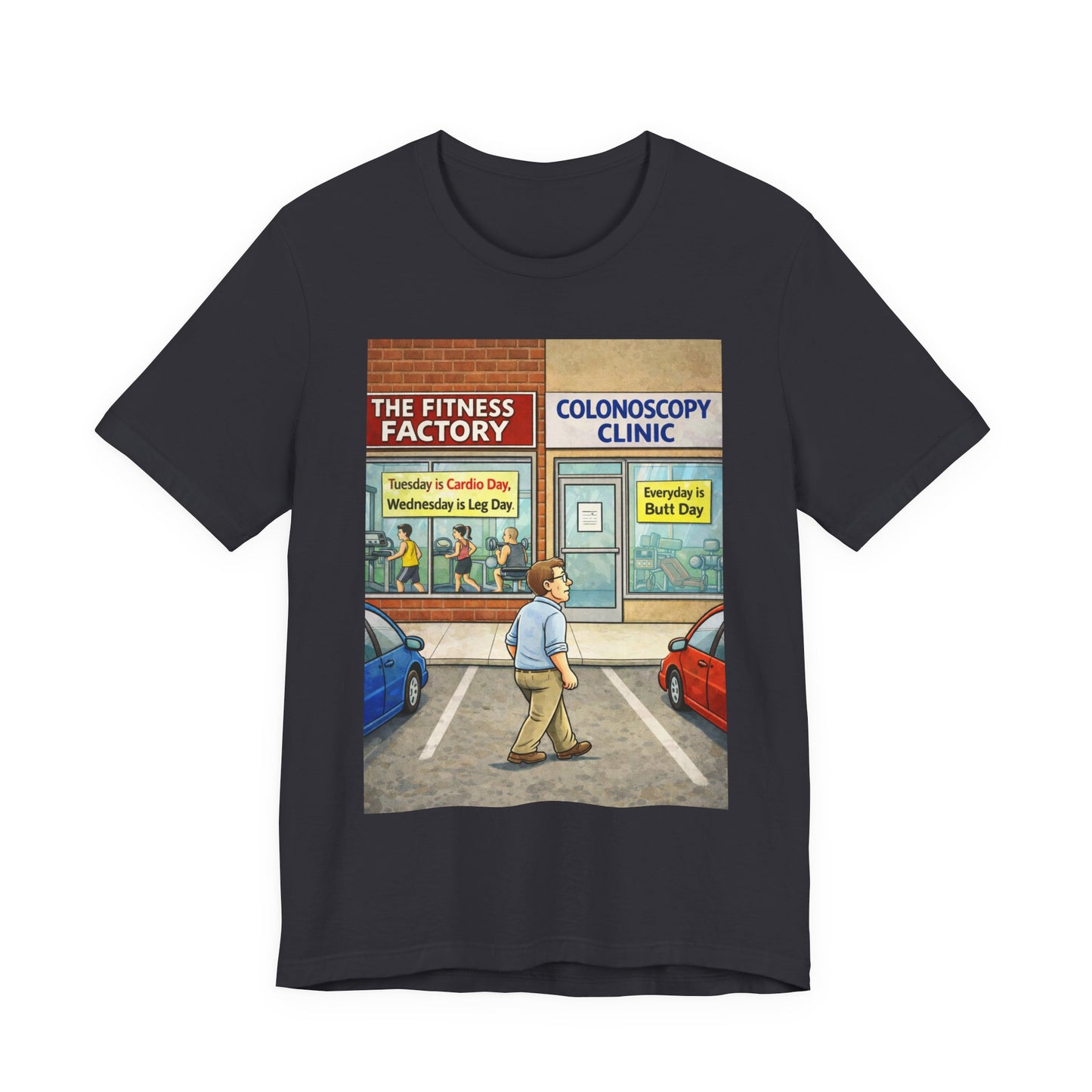 Colonoscopy Clinic Humor T‑Shirt