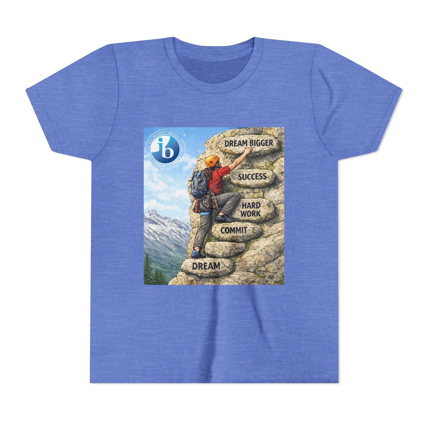 Youth Girls Tee - IB Climb to Success