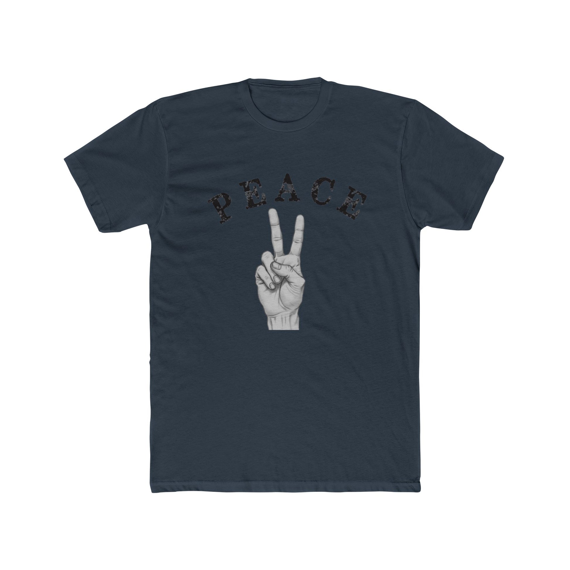 PEACE OFF Crew Graphic T-Shirt
Unisex Streetwear Tee
Minimalist Statement Shirt
Trendy Cotton Casual Fashion Top