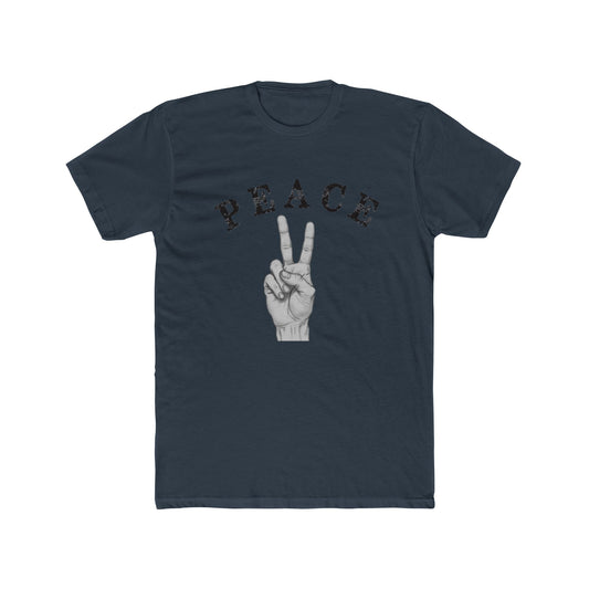 PEACE OFF Crew Graphic T-Shirt
Unisex Streetwear Tee
Minimalist Statement Shirt
Trendy Cotton Casual Fashion Top