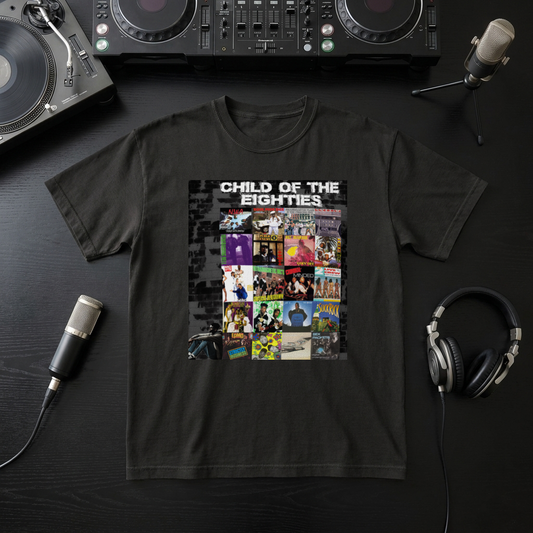 Child of the Eighties – Old-School 80s Rap T-Shirt