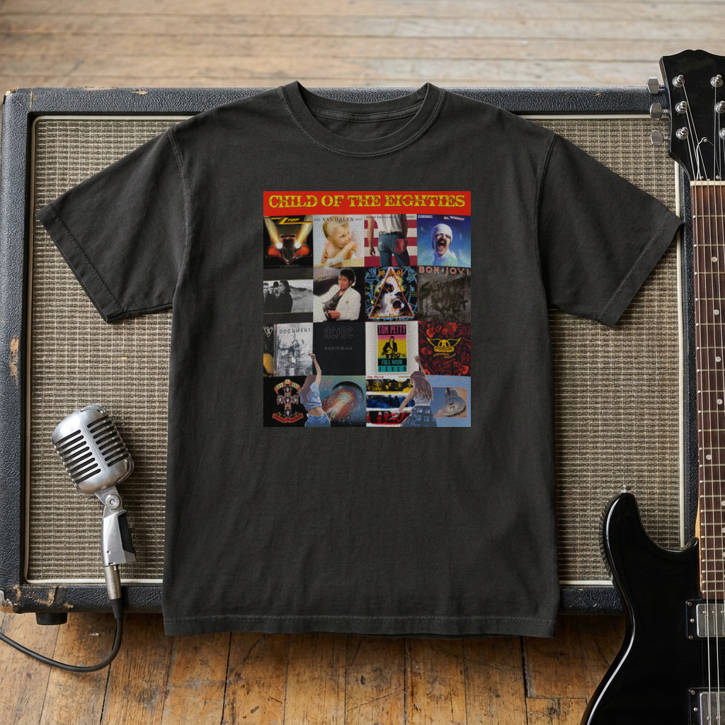 Child of the Eighties – 80s Rock Music T-Shirt