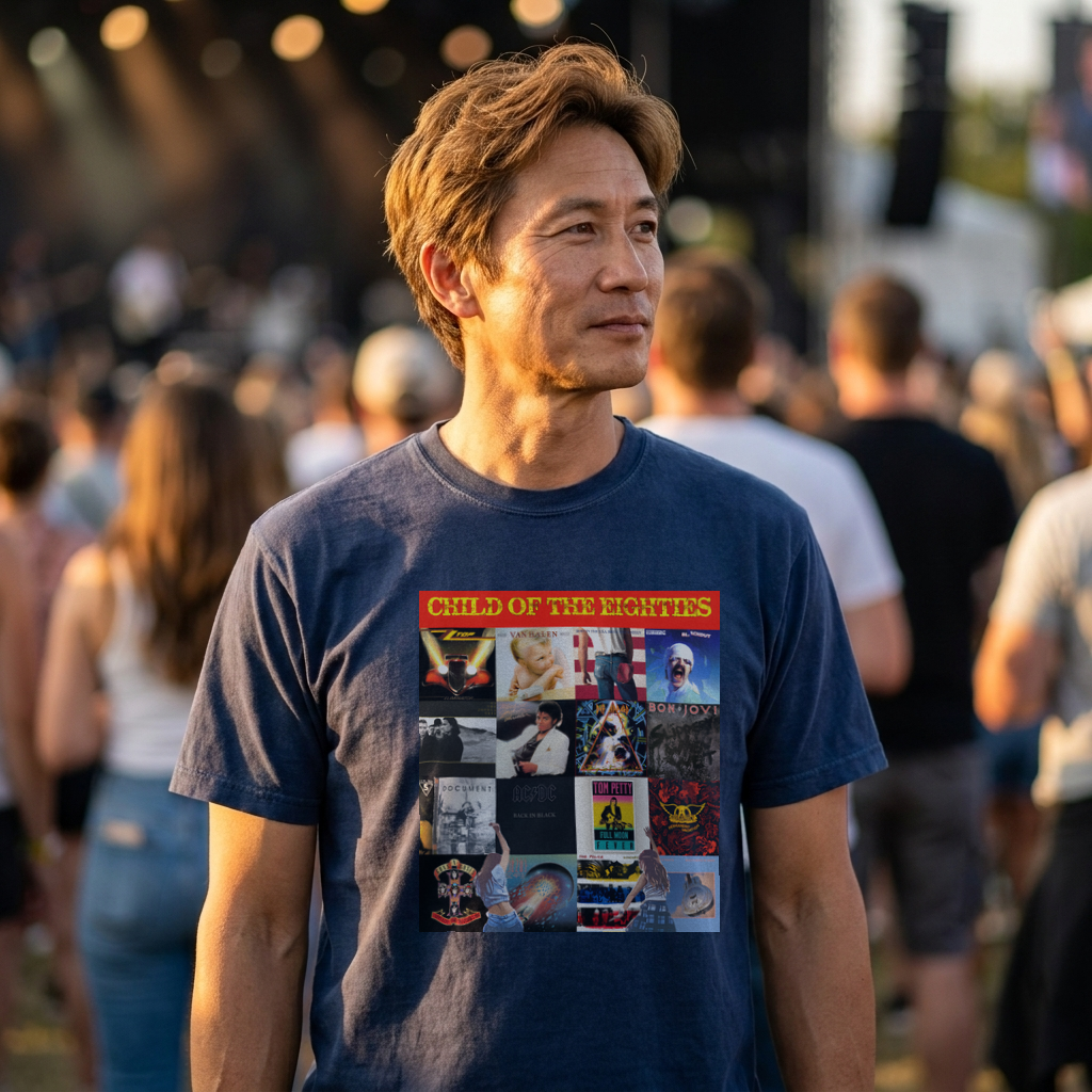 Child of the Eighties – 80s Rock Music T-Shirt