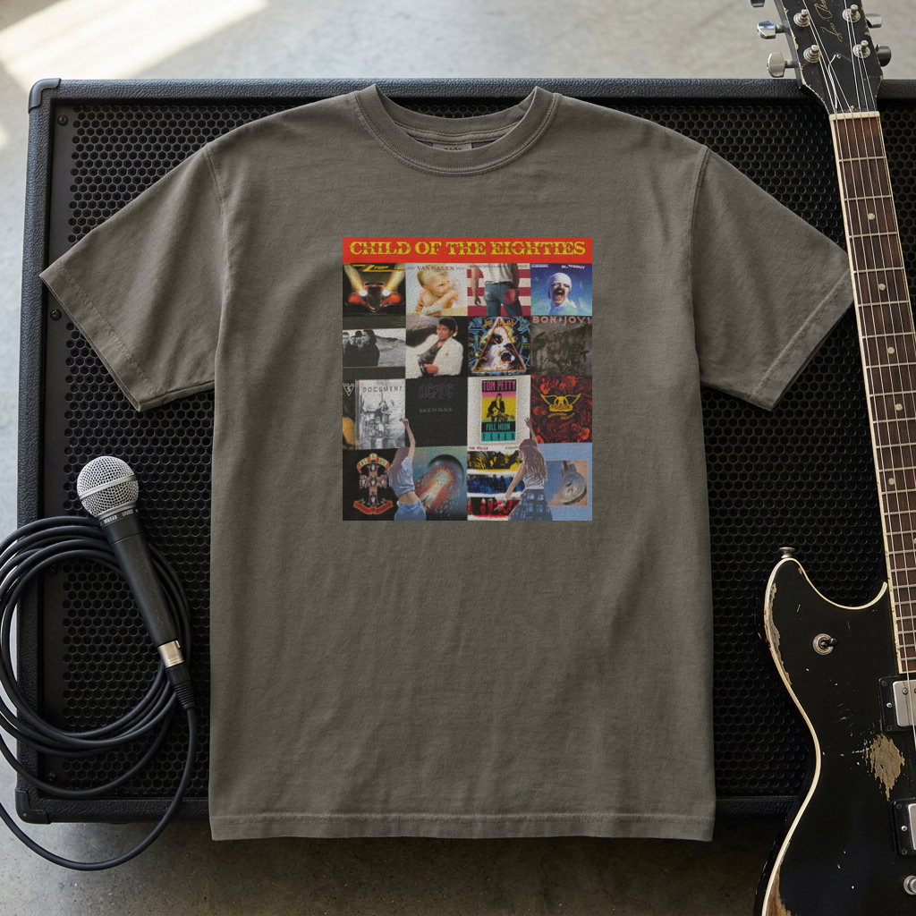 Child of the Eighties – 80s Rock Music T-Shirt