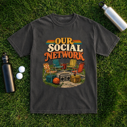 Our Social Network – Old-School Childhood T-Shirt