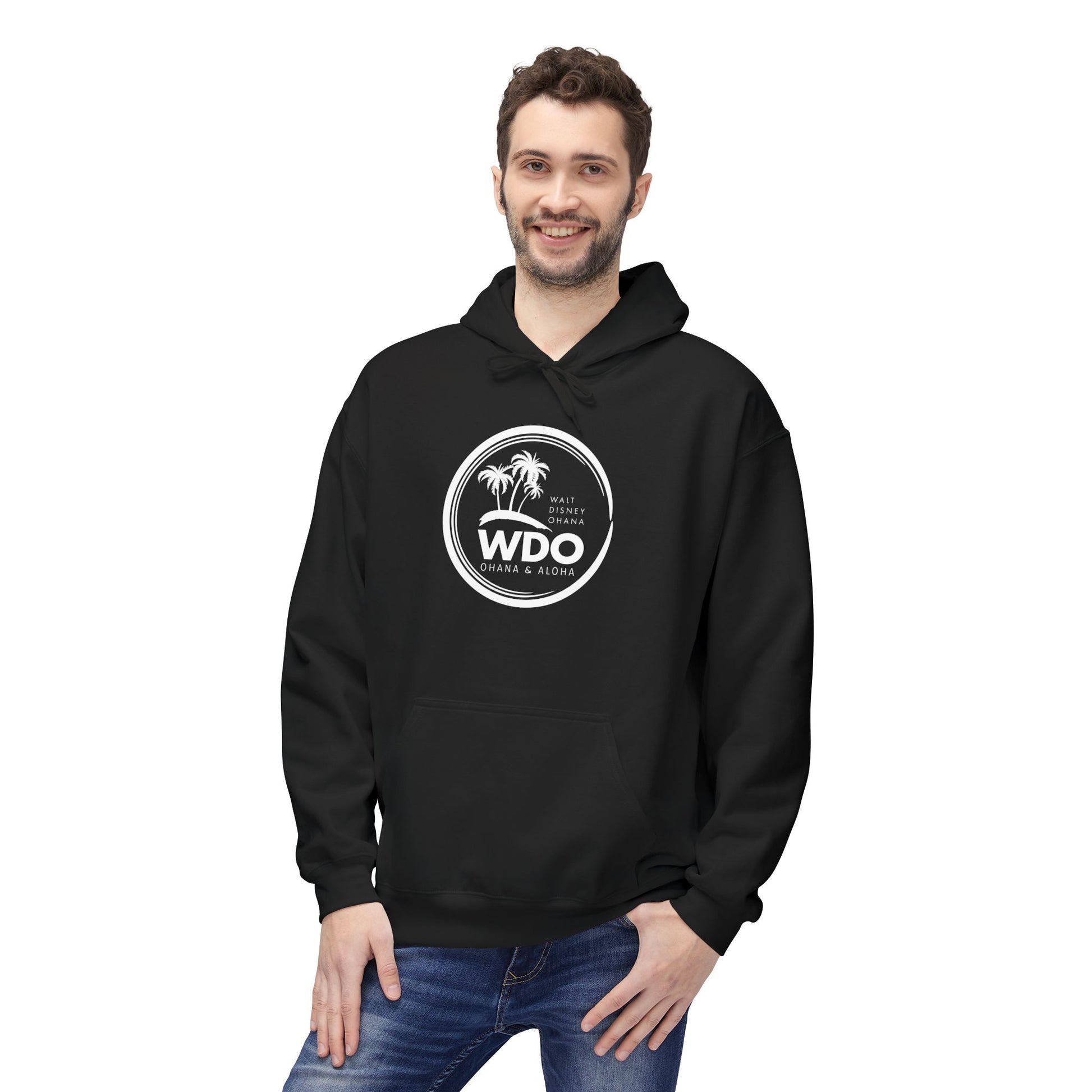 Stay Stylish & Cozy Hoodie – Minimalist White Logo Unisex Sweatshirt, Premium Streetwear Pullover, Soft Casual Fashion