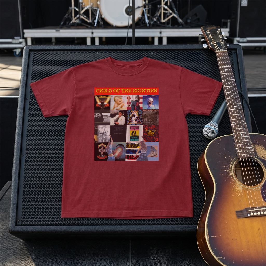 Child of the Eighties – 80s Rock Music T-Shirt