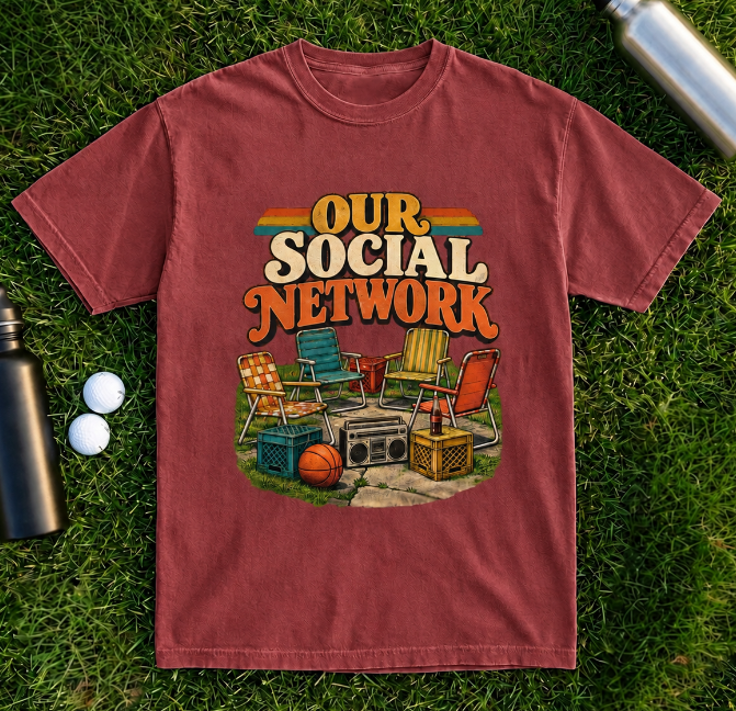 Our Social Network – Old-School Childhood T-Shirt
